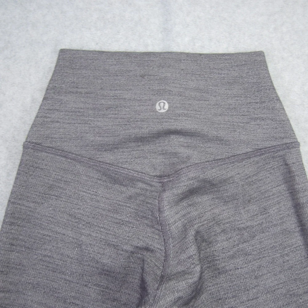 Lululemon Leggings Womens 2 Gray Align‎ Crop High Rise Yoga Athletic